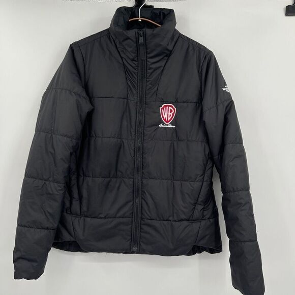 The North Face Black Based Warner Brothers Everyday Puffer Jacket Medium - Picture 1 of 8